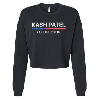 Kash Patel Fbi Director Cropped Pullover Crew
