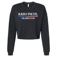 Kash Patel Fbi Director Cropped Pullover Crew