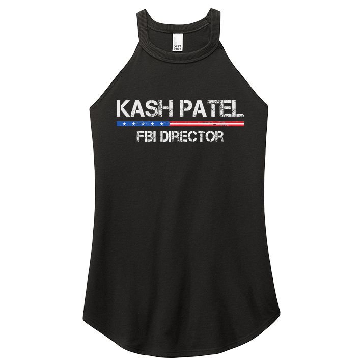Kash Patel Fbi Director Women's Perfect Tri Rocker Tank