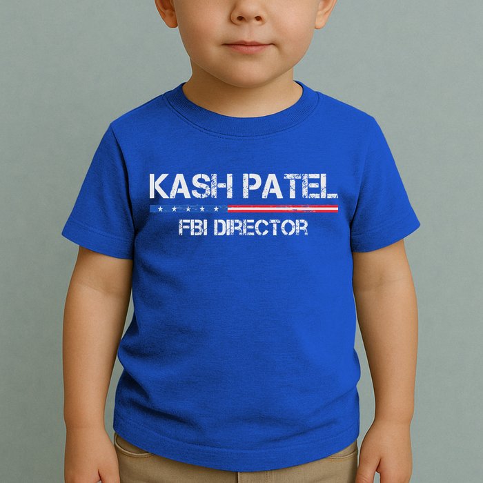 Kash Patel Fbi Director Toddler T-Shirt