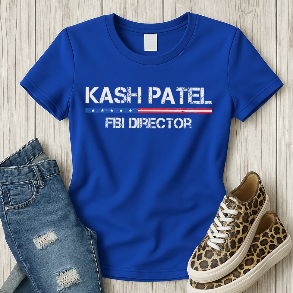Kash Patel Fbi Director Womens T-Shirt