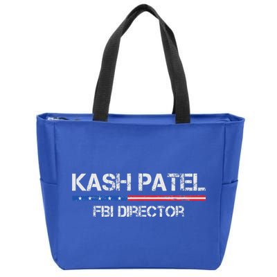 Kash Patel Fbi Director Zip Tote Bag