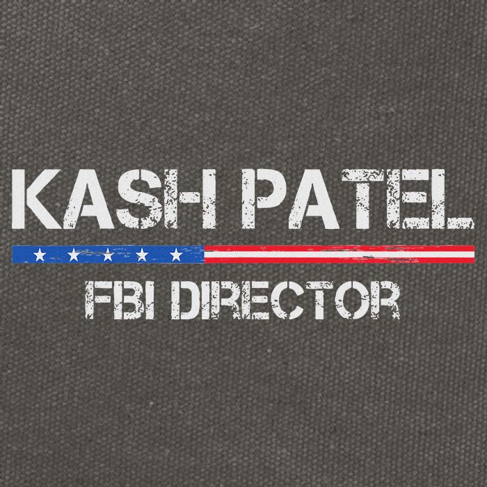 Kash Patel Fbi Director Cotton Canvas Backpack