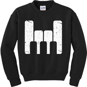 Keyboard Pianist Funny Musician Piano Rock Music Gift  Kids Sweatshirt