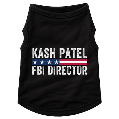 Kash Patel Fbi Director Patriotic American Flag Doggie Tank
