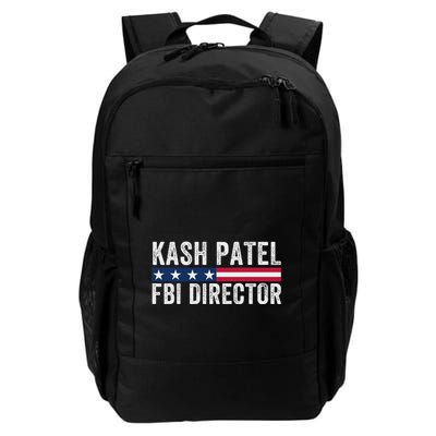 Kash Patel Fbi Director Patriotic American Flag Backpack