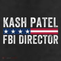 Kash Patel Fbi Director Patriotic American Flag 11oz C Handle Ceramic Mug