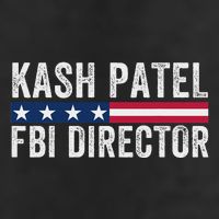 Kash Patel Fbi Director Patriotic American Flag Golf Towel