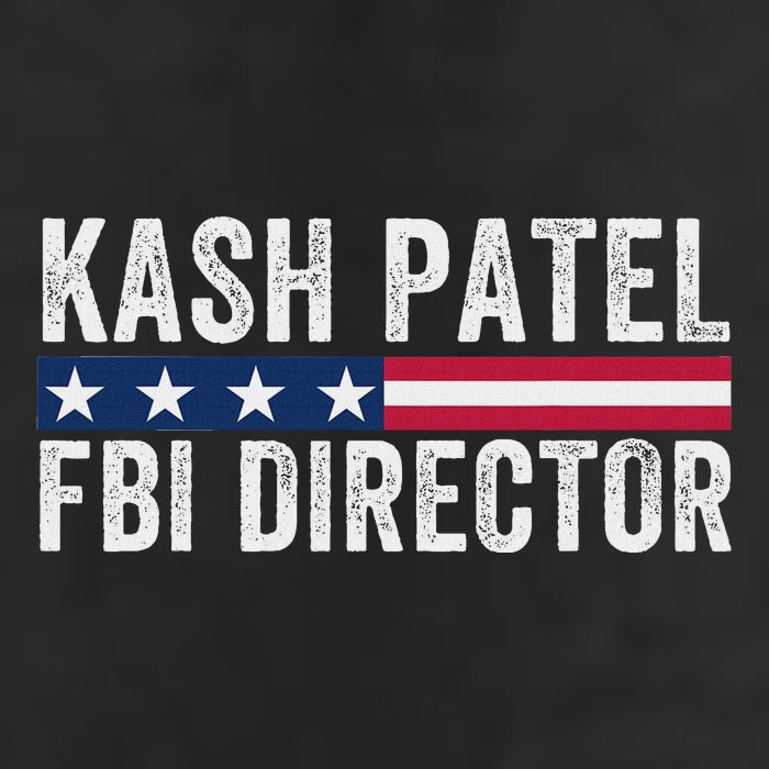 Kash Patel Fbi Director Patriotic American Flag Golf Towel