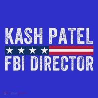 Kash Patel Fbi Director Patriotic American Flag T-Shirt