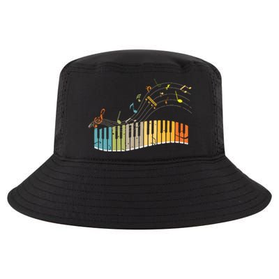 Keyboard Pianist Funny Musician Piano Art Music Cool Comfort Performance Bucket Hat