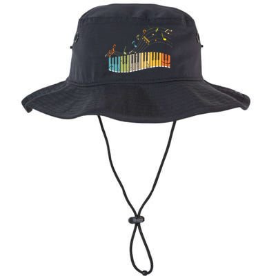 Keyboard Pianist Funny Musician Piano Art Music Legacy Cool Fit Booney Bucket Hat