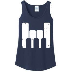 Keyboard Pianist Funny Musician Piano Rock Music Gift Ladies Essential Tank