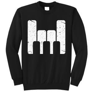 Keyboard Pianist Funny Musician Piano Rock Music Gift Sweatshirt