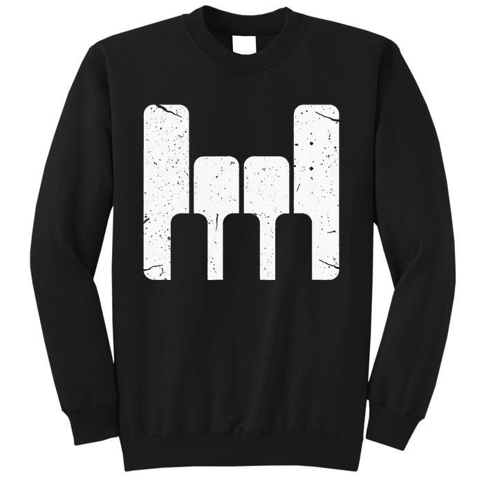 Keyboard Pianist Funny Musician Piano Rock Music Gift Sweatshirt