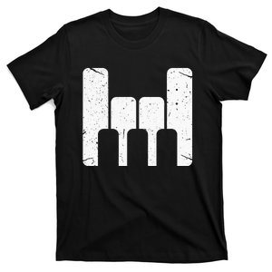 Keyboard Pianist Funny Musician Piano Rock Music Gift T-Shirt