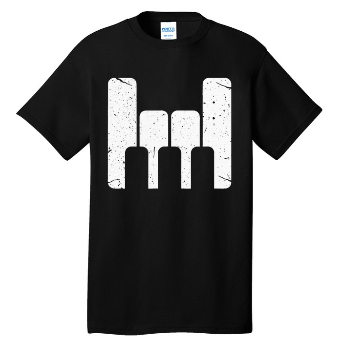 Keyboard Pianist Funny Musician Piano Rock Music Gift Tall T-Shirt