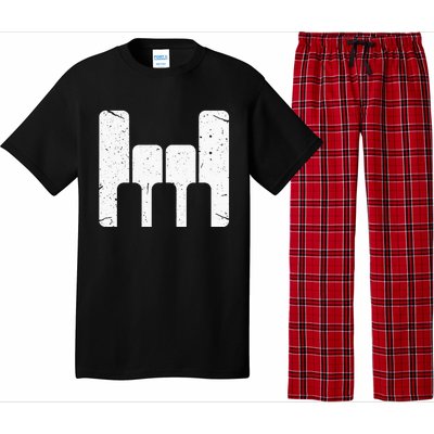 Keyboard Pianist Funny Musician Piano Rock Music Gift Pajama Set