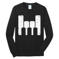 Keyboard Pianist Funny Musician Piano Rock Music Gift Tall Long Sleeve T-Shirt