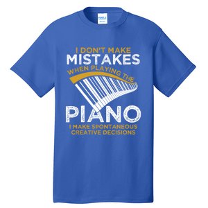 Keyboard Pianist Funny Gift Music Musician Piano Gift Tall T-Shirt