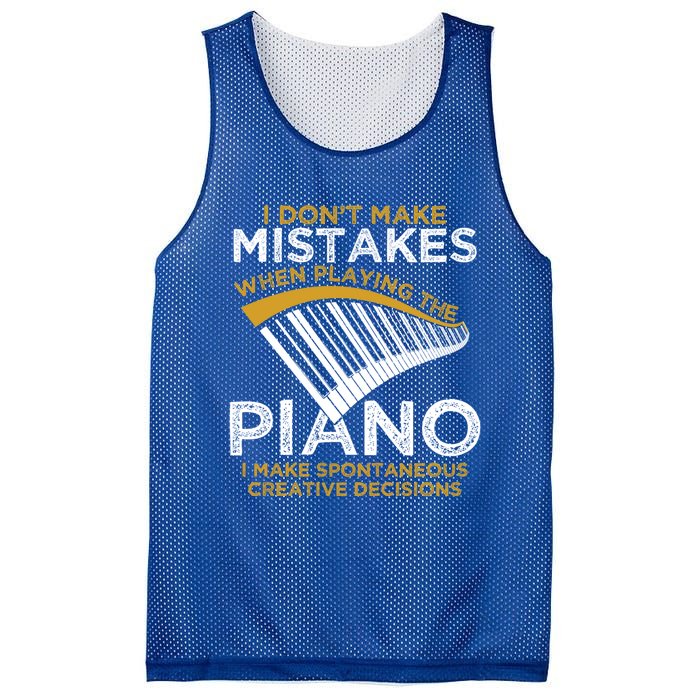 Keyboard Pianist Funny Gift Music Musician Piano Gift Mesh Reversible Basketball Jersey Tank