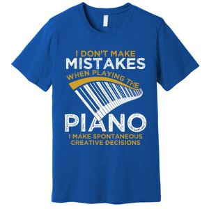 Keyboard Pianist Funny Gift Music Musician Piano Gift Premium T-Shirt