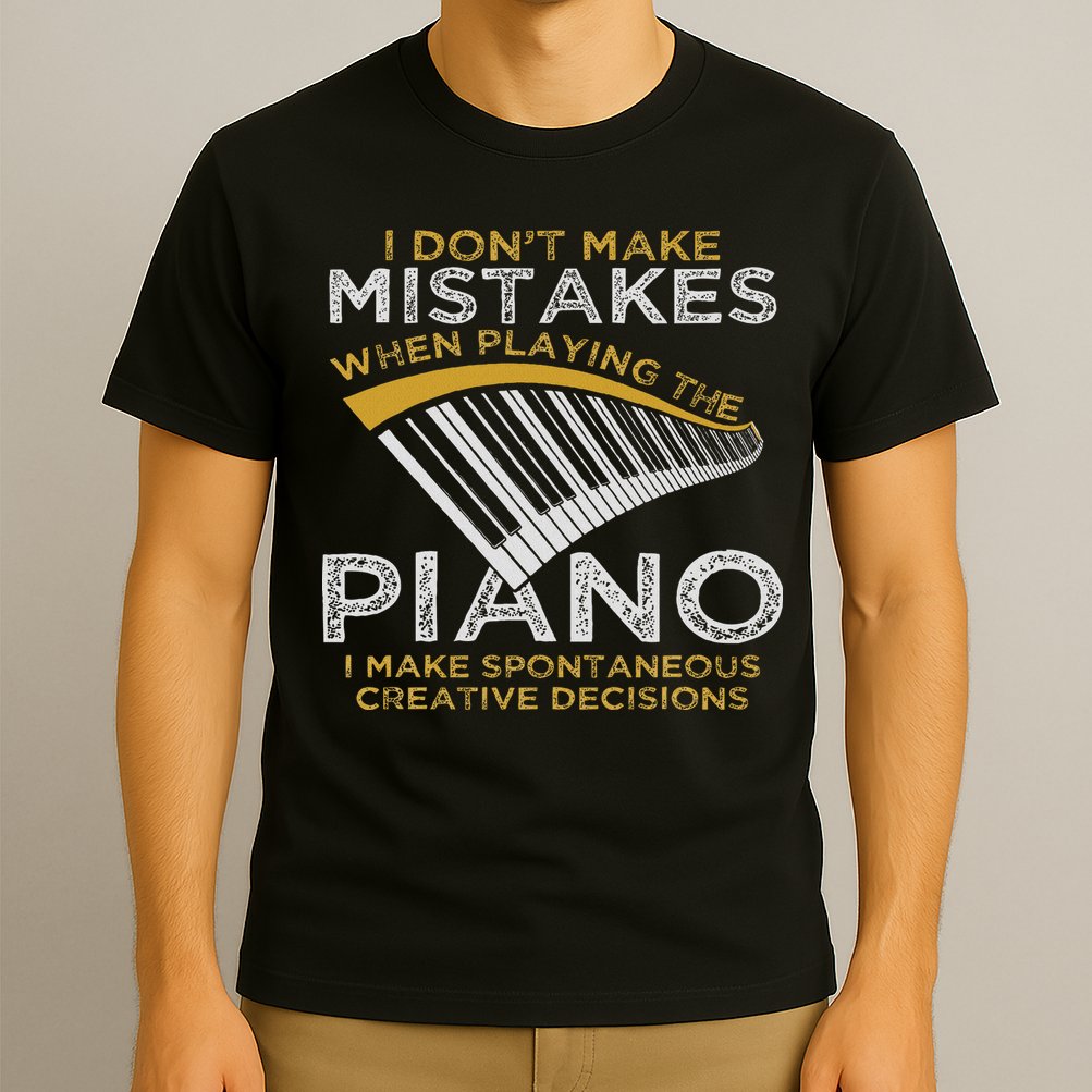 Keyboard Pianist Gifts Music Musician Piano T-Shirt