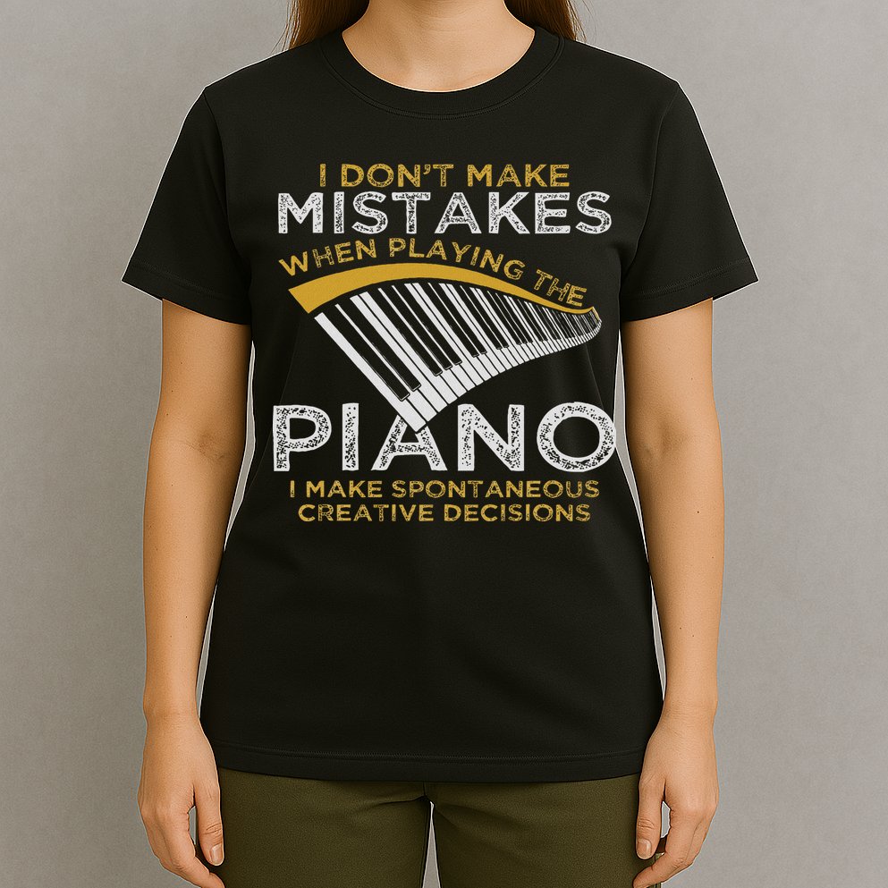 Keyboard Pianist Gifts Music Musician Piano T-Shirt