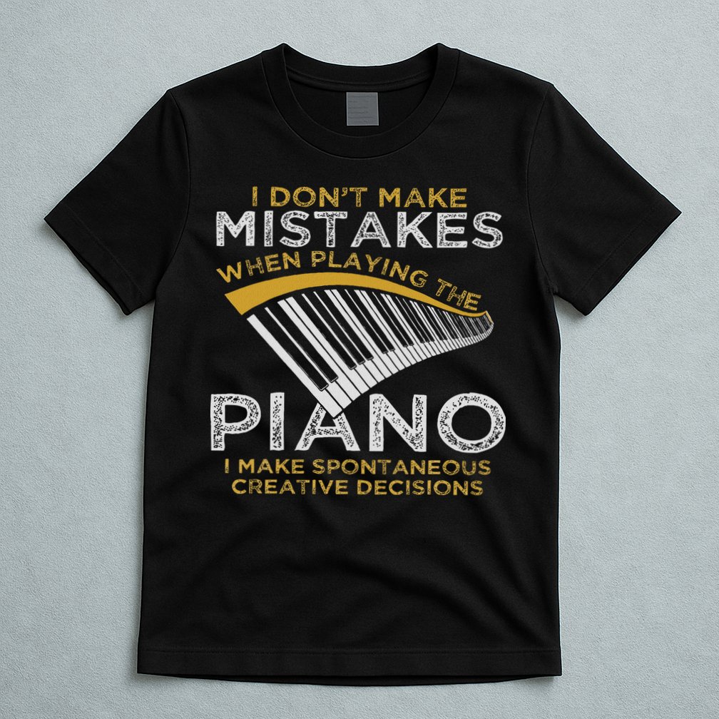 Keyboard Pianist Gifts Music Musician Piano T-Shirt