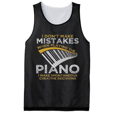 Keyboard Pianist Gifts Music Musician Piano Mesh Reversible Basketball Jersey Tank