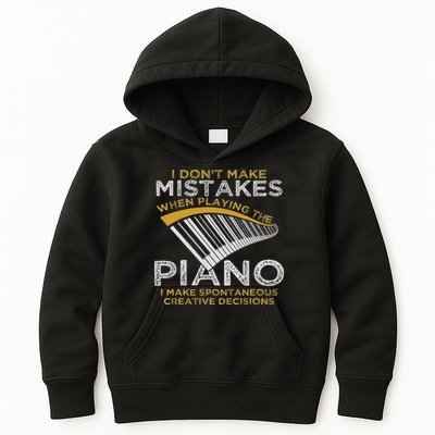 Keyboard Pianist Gifts Music Musician Piano Kids Hoodie