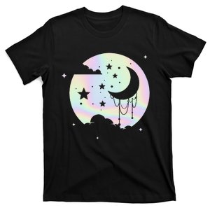 Kawaii Pastel Goth Moon T-Shirt