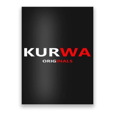 Kurwa Poland Gift Poster