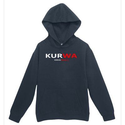 Kurwa Poland Gift Urban Pullover Hoodie