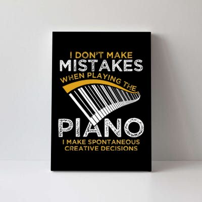 Keyboard Pianist Gifts Music Musician Piano Canvas