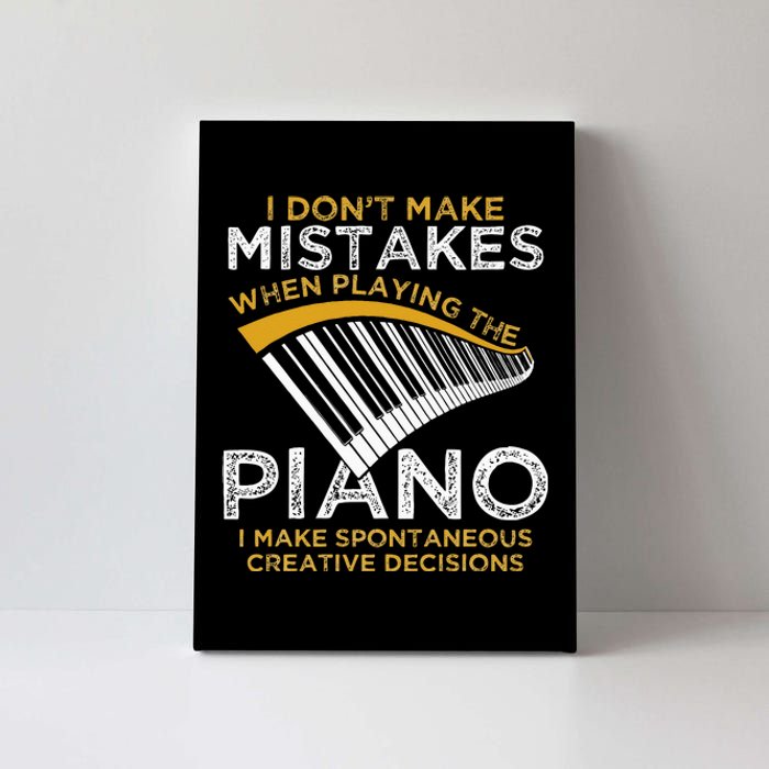 Keyboard Pianist Gifts Music Musician Piano Canvas