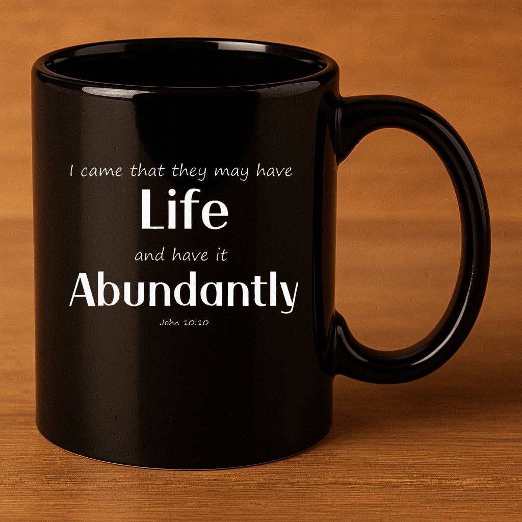 Kingdom Power Glory Christian 11oz C Handle Ceramic Mug