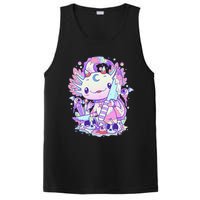 Kawaii Pastel Goth Cute and Creepy Axolotl Knife  PosiCharge Competitor Tank