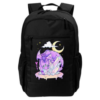 Kawaii Pastel Goth Cute Creepy Crystal Dragon  Backpack