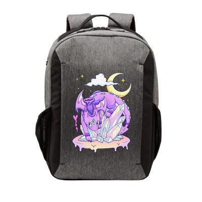 Kawaii Pastel Goth Cute Creepy Crystal Dragon  Vector Backpack