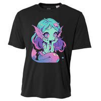 Kawaii Pastel Goth Creepy Cute Witchy Zombie Mermaid Cooling Performance Crew T-Shirt