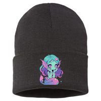 Kawaii Pastel Goth Creepy Cute Witchy Zombie Mermaid Sustainable Knit Beanie