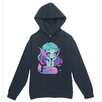 Kawaii Pastel Goth Creepy Cute Witchy Zombie Mermaid Urban Pullover Hoodie