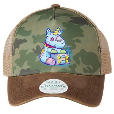 Kawaii Pastel Goth Unicorn Menhera Anime  Legacy Tie Dye Trucker Hat