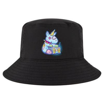 Kawaii Pastel Goth Unicorn Menhera Anime  Cool Comfort Performance Bucket Hat