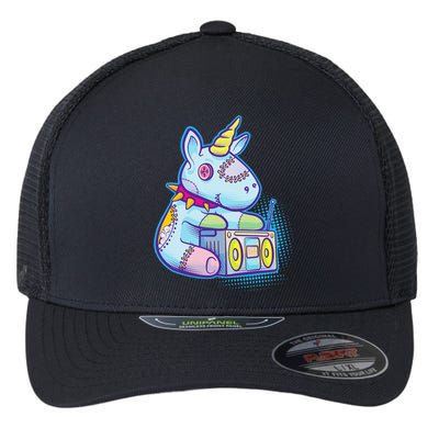 Kawaii Pastel Goth Unicorn Menhera Anime  Flexfit Unipanel Trucker Cap