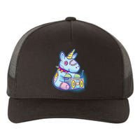 Kawaii Pastel Goth Unicorn Menhera Anime  Yupoong Adult 5-Panel Trucker Hat