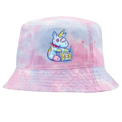 Kawaii Pastel Goth Unicorn Menhera Anime  Tie-Dyed Bucket Hat