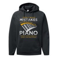 Keyboard Pianist Gifts Music Musician Piano Performance Fleece Hoodie