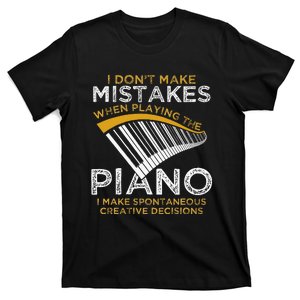 Keyboard Pianist Gifts Music Musician Piano T-Shirt